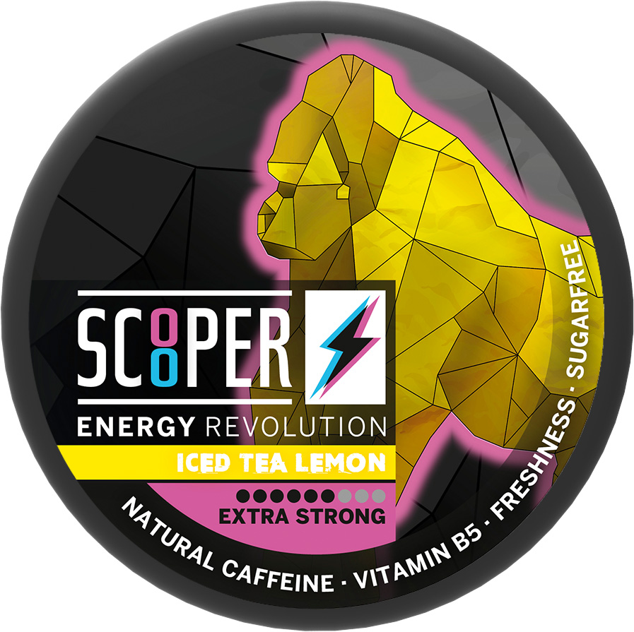 Scooper Energy Iced Tea Lemon